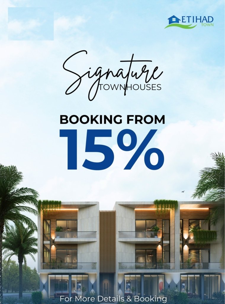 Signature Townhouse Apartments in Lahore